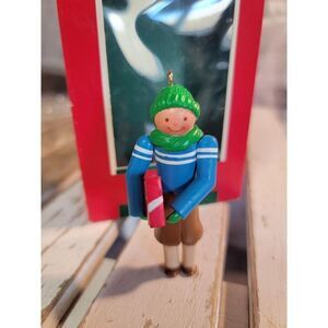 Hallmark son 1989 ornaments boy Scarf xmas
